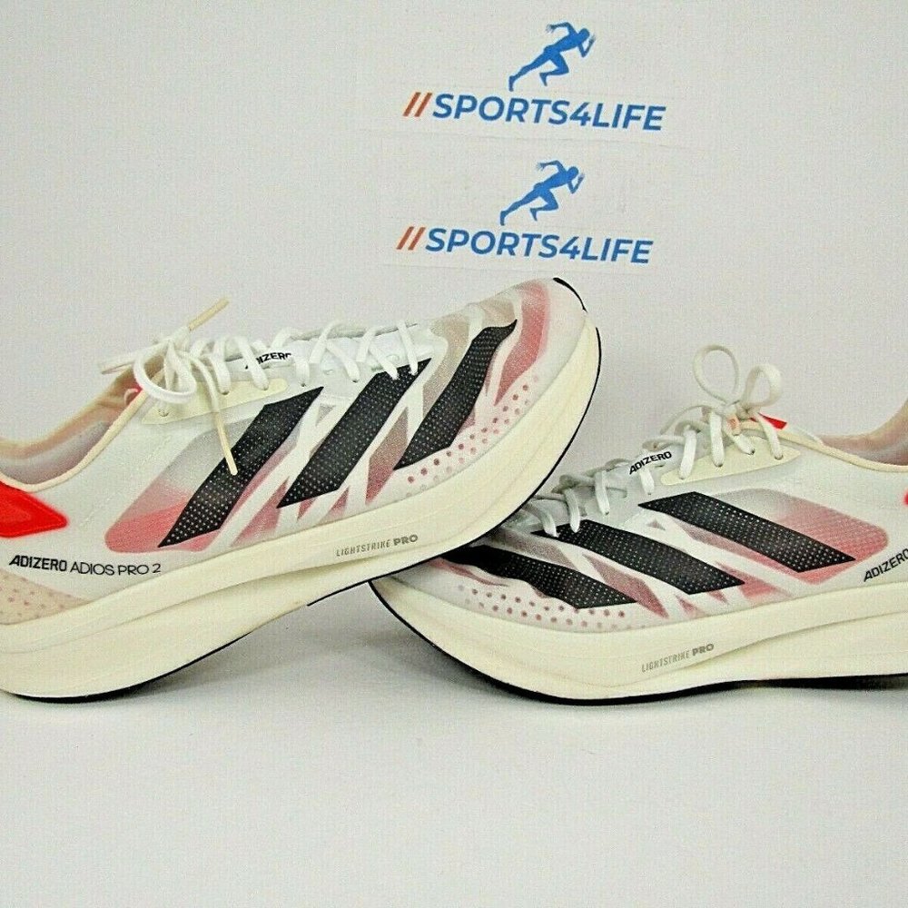 ADIDAS ADIZERO ADIOS PRO 2 SIZE 10.5 !WORN AROUND 25 MILES!RUNNING SHOES!
